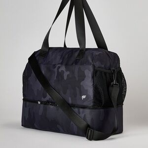 Fabletics The Essential Gym Bag In Black Camo